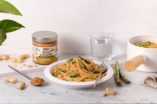 Spaghetti con asparagi
